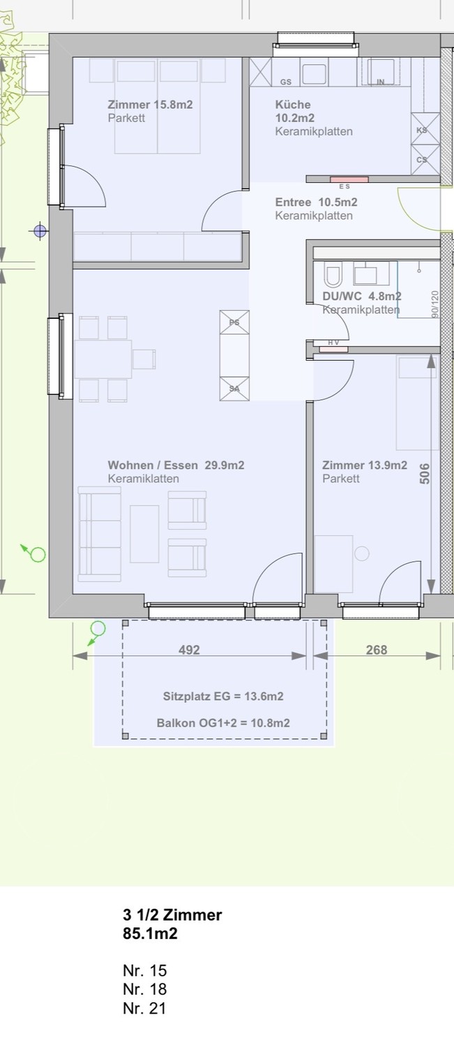 Room in a shared flat