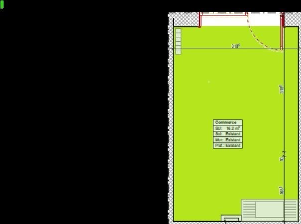 16m² commercial