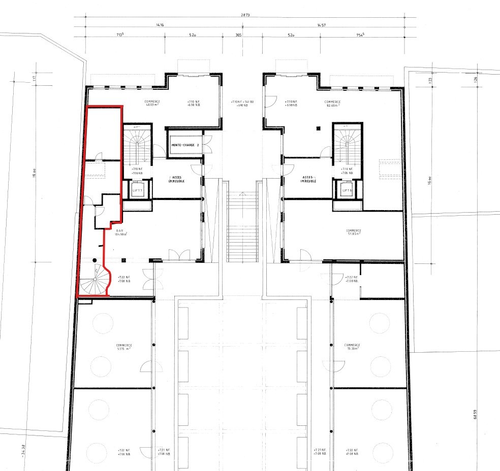 222m² ristorante