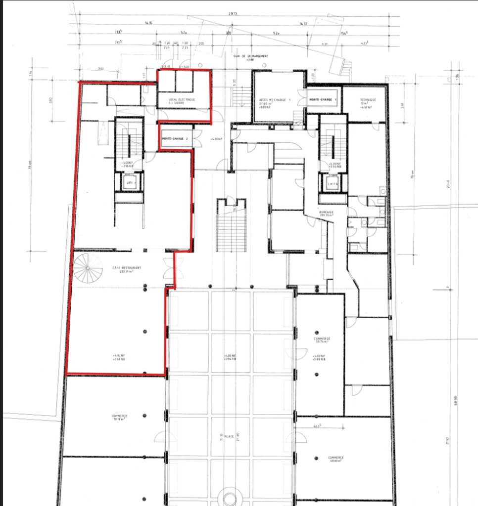 222m² ristorante