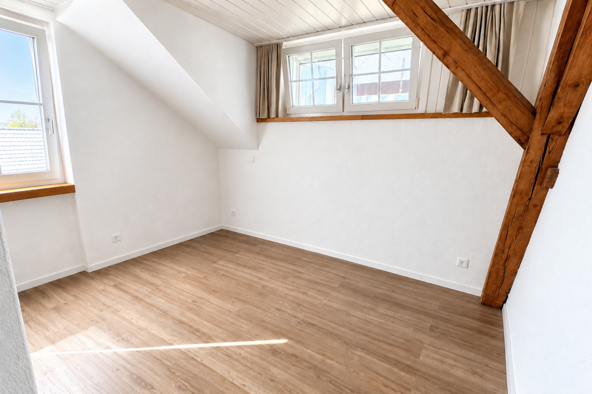 Appartement mansardé de 3 pièces