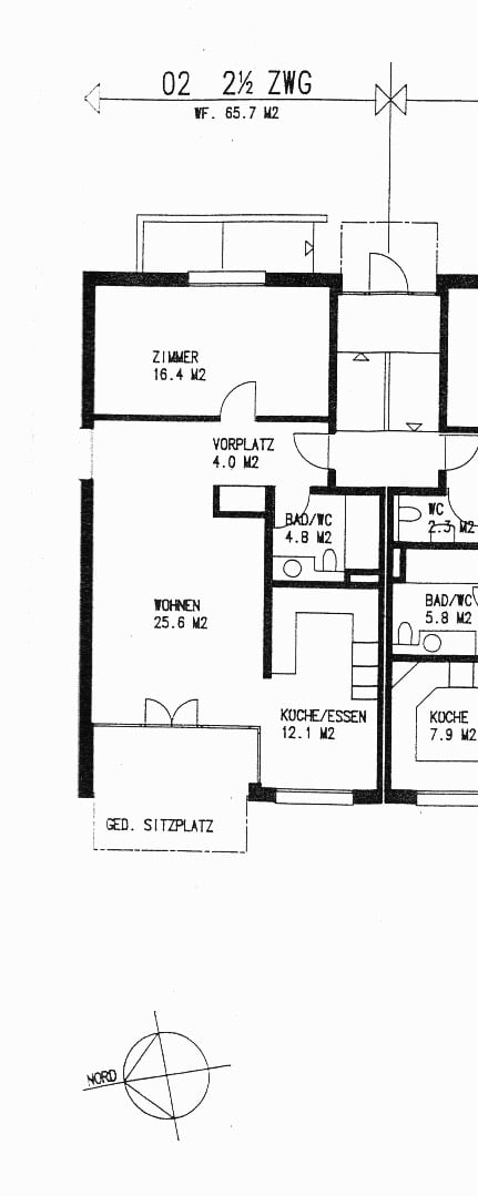 Appartamento di 1 ½ locali, foto 6 di 6