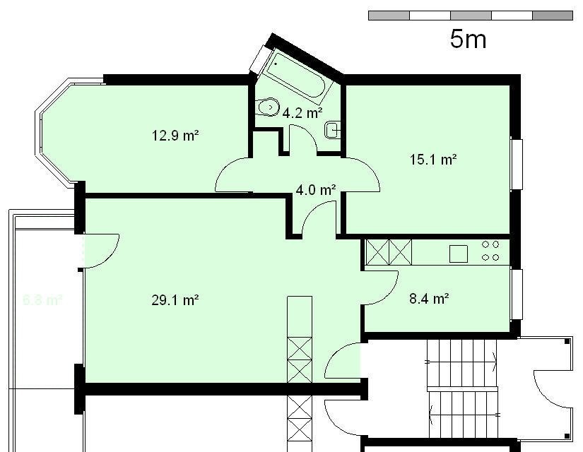 Appartamento di 3 ½ locali