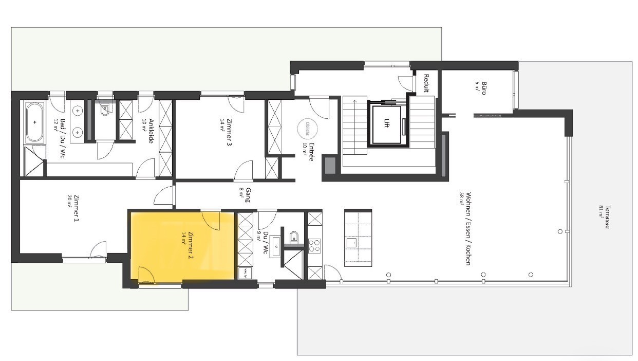 Room in a shared flat