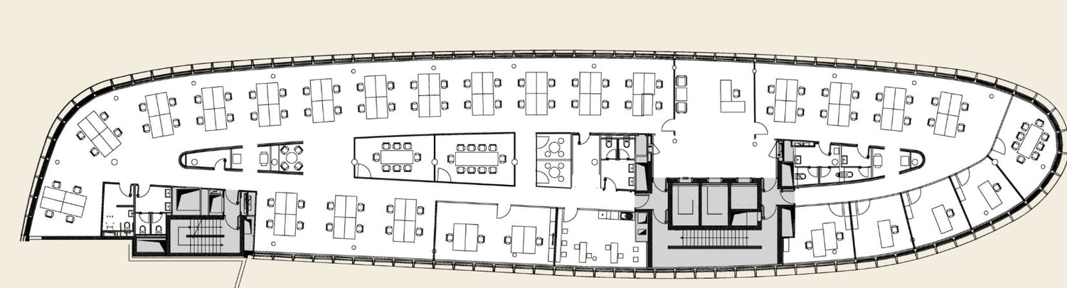890m² ufficio