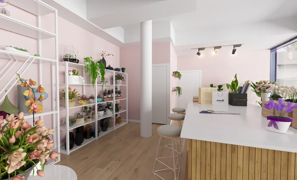 63m² negozio