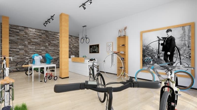 72m² negozio