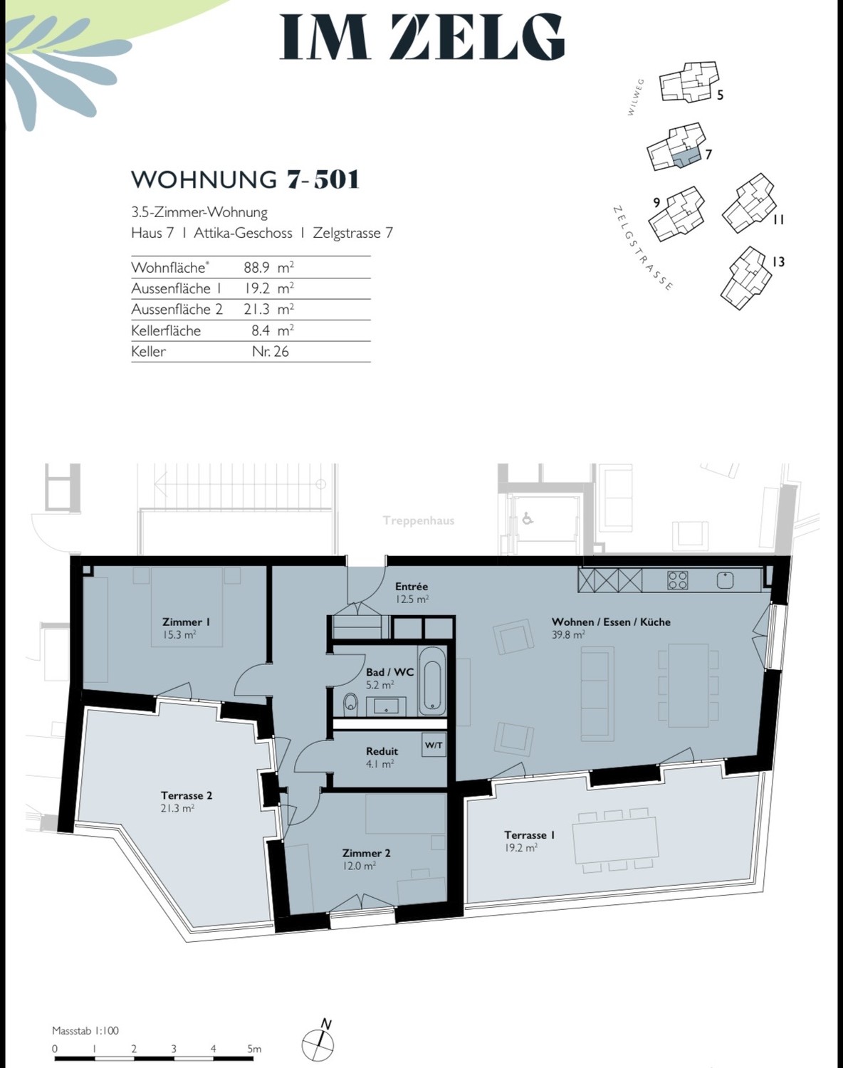 Appartamento di 4 ½ locali, foto 5 di 5
