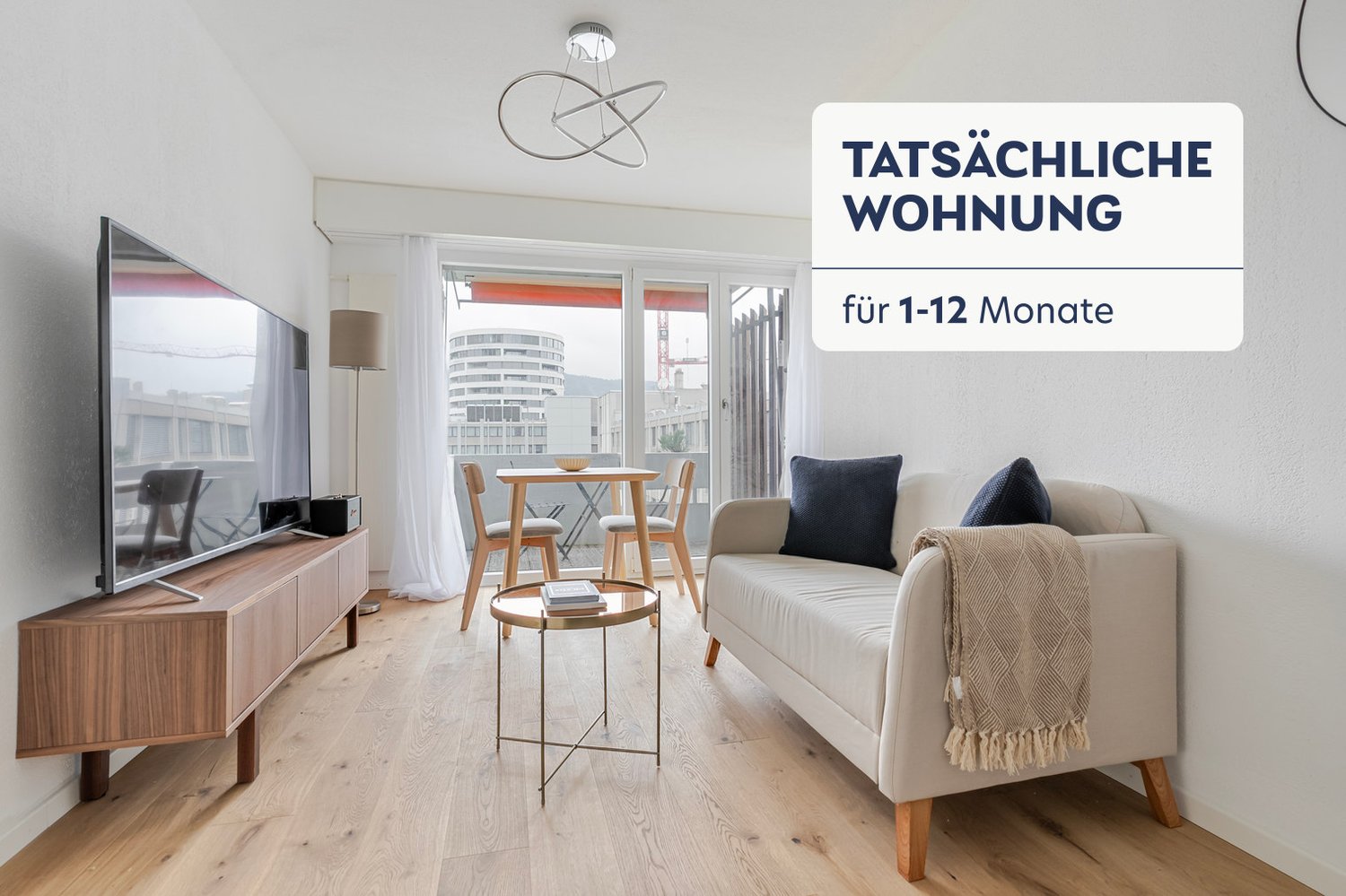 3 ½ rooms furnished flat, foto 1 di 10