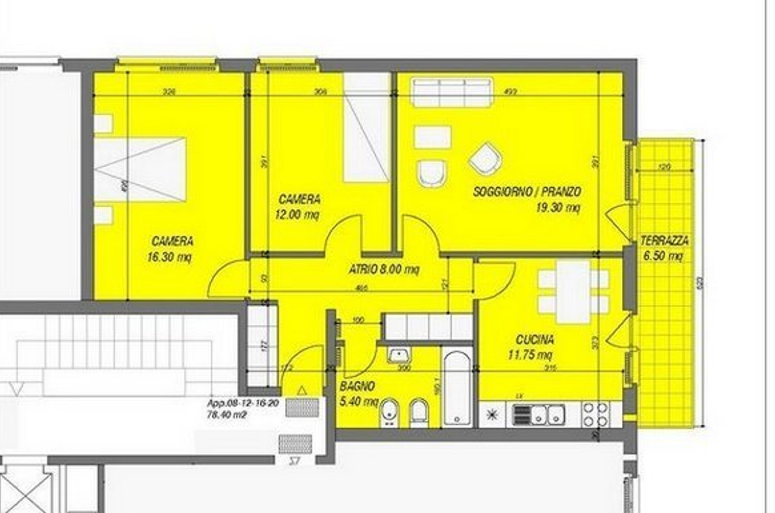4 ½ rooms apartment, foto 9 di 10