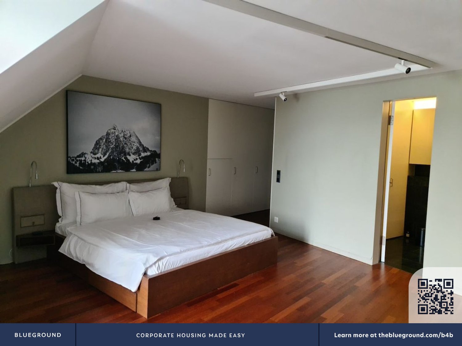 3 rooms furnished flat