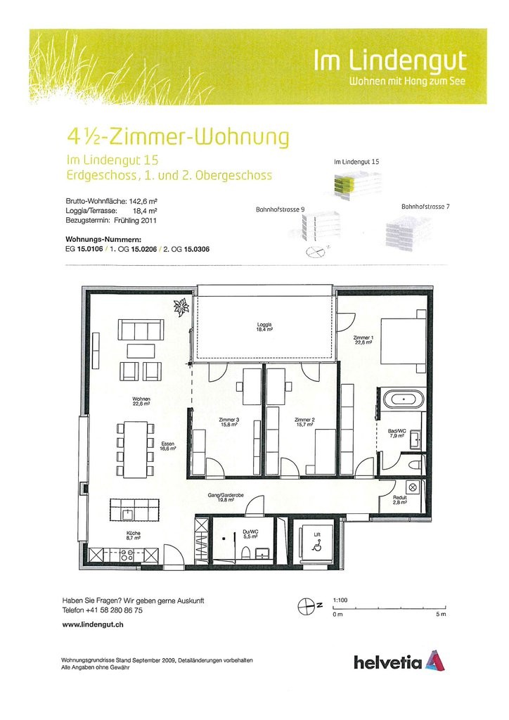 Appartamento di 4 ½ locali, foto 9 di 9