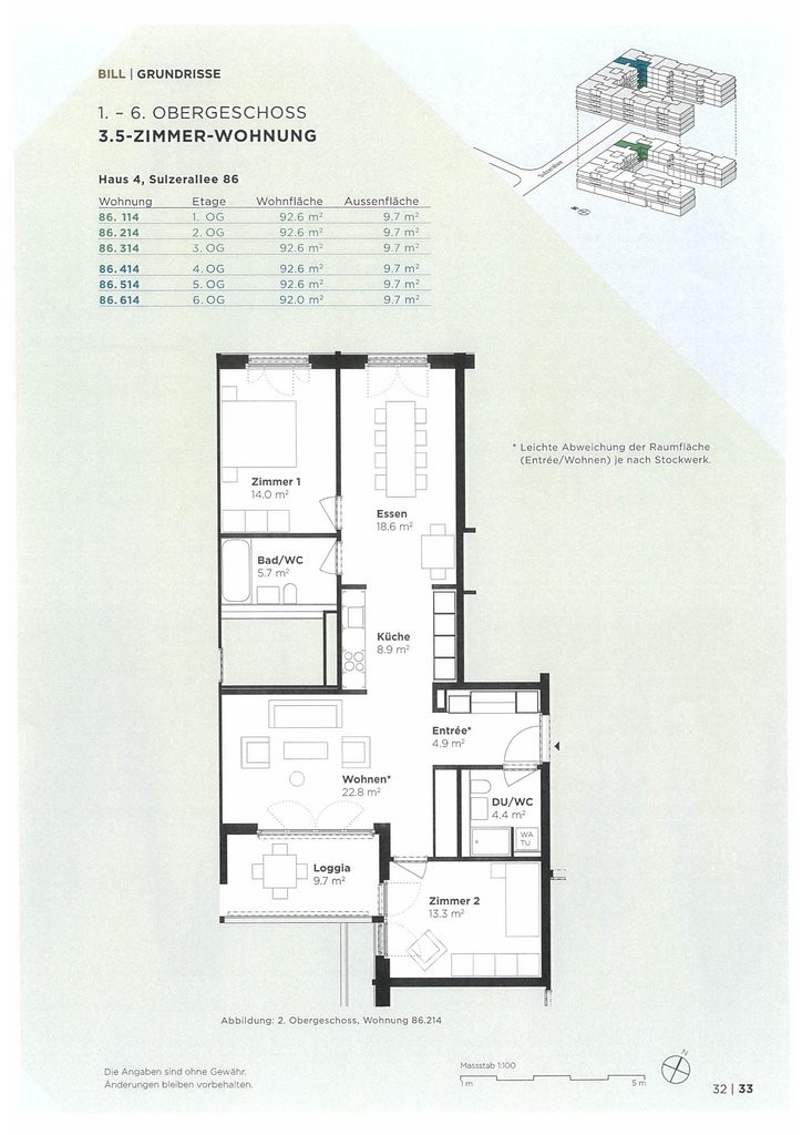 Appartamento di 2 ½ locali, foto 1 di 8