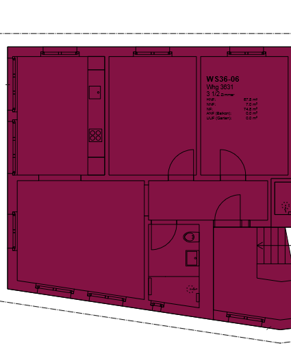 Appartamento di 3 ½ locali, foto 7 di 7