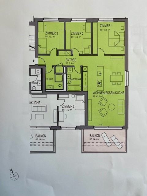 Appartamento di 4 ½ locali, foto 9 di 10