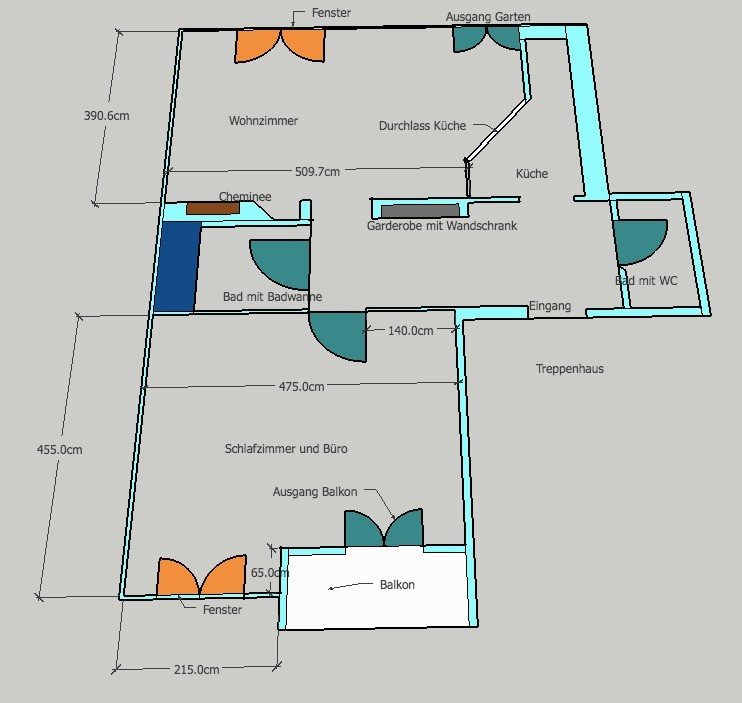 appartamento di 2 locali, foto 3 di 3