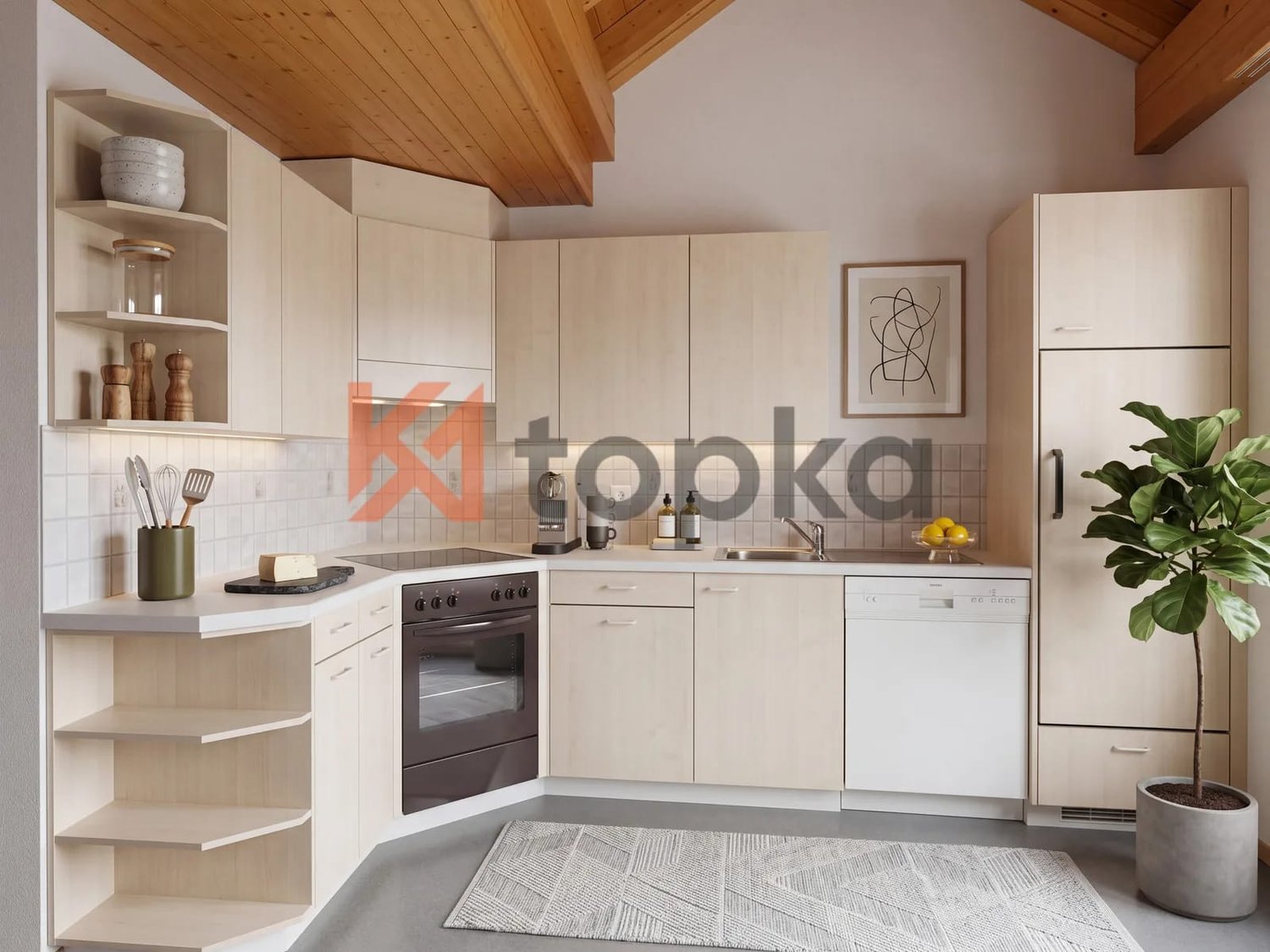 3 ½ locali appartamento mansardato, foto 8 di 8