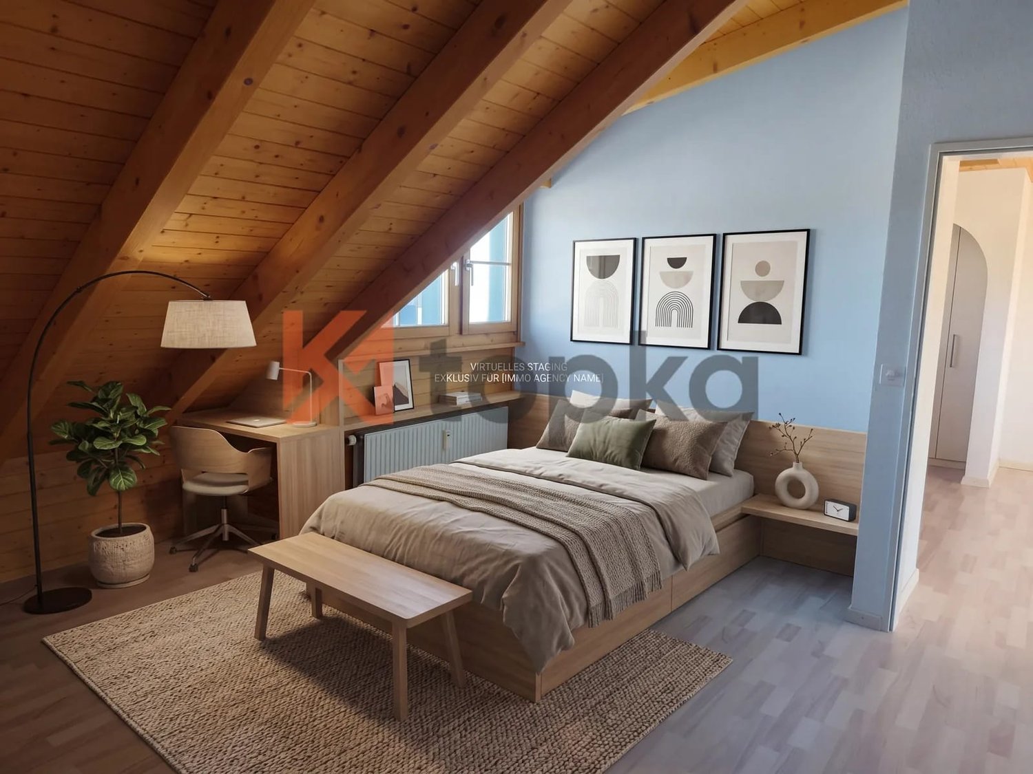 3 ½ locali appartamento mansardato, foto 7 di 8