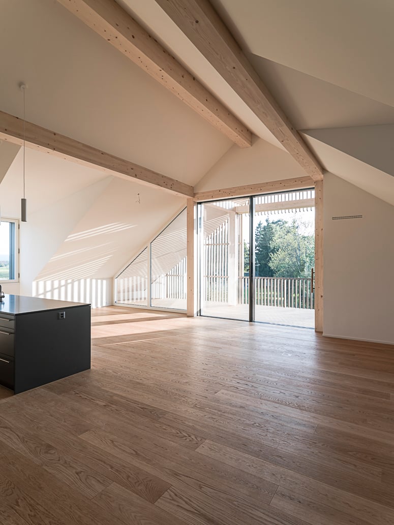 3 ½ rooms roof flat