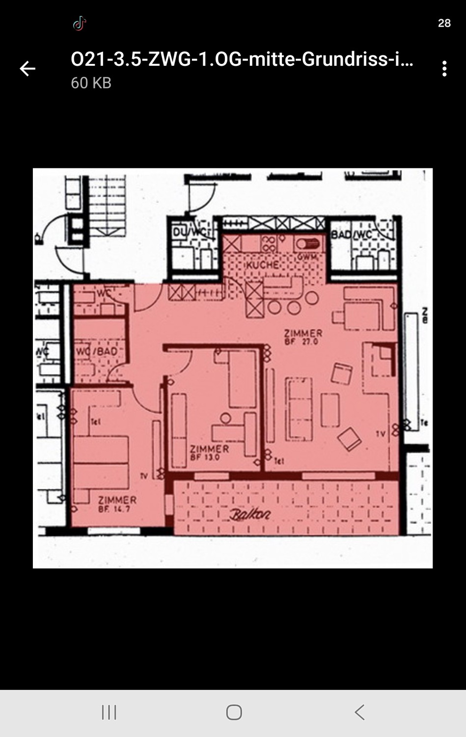 Appartamento di 2 ½ locali, foto 9 di 9