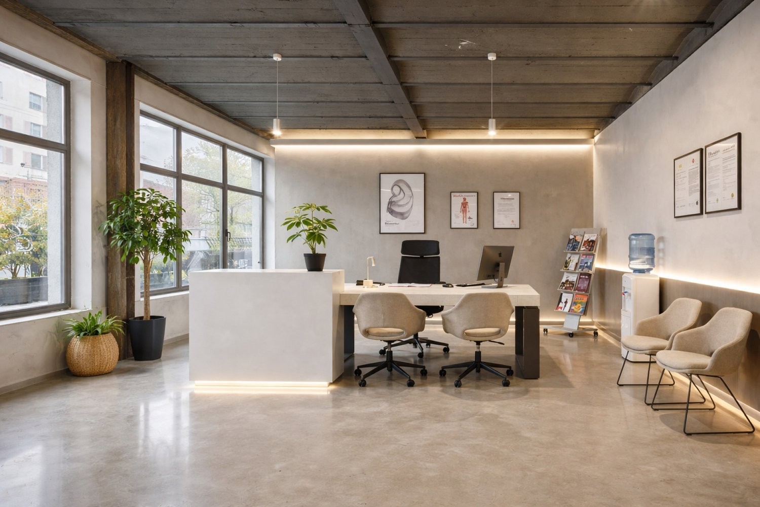 203m² office, foto 1 di 6