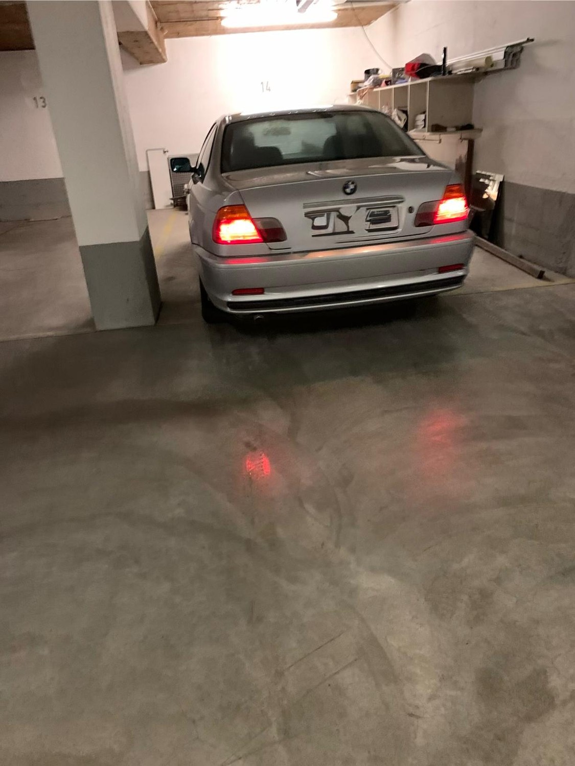 Posto auto sotterraneo