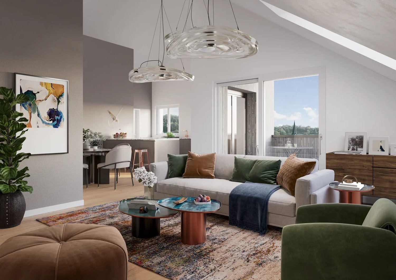 Attico di 3 ½ locali, foto 5 di 5