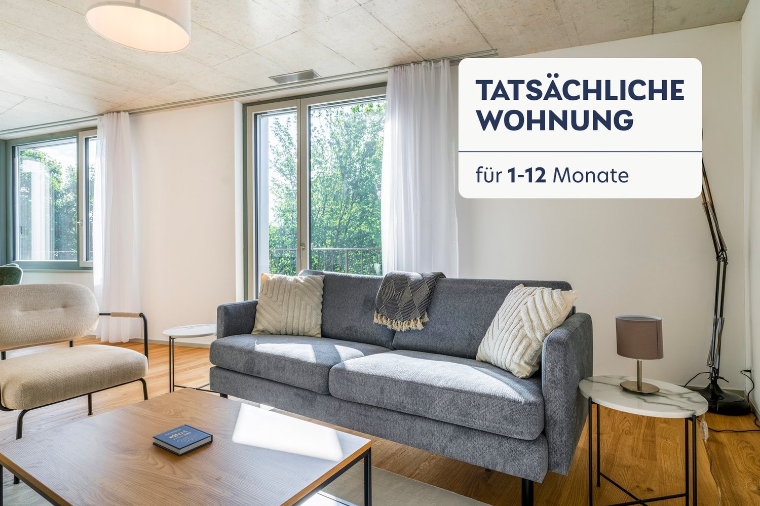 2 ½ rooms furnished flat, foto 1 di 10