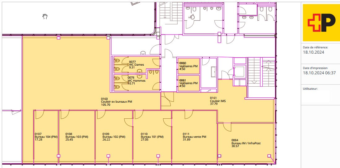 300-357m² ufficio