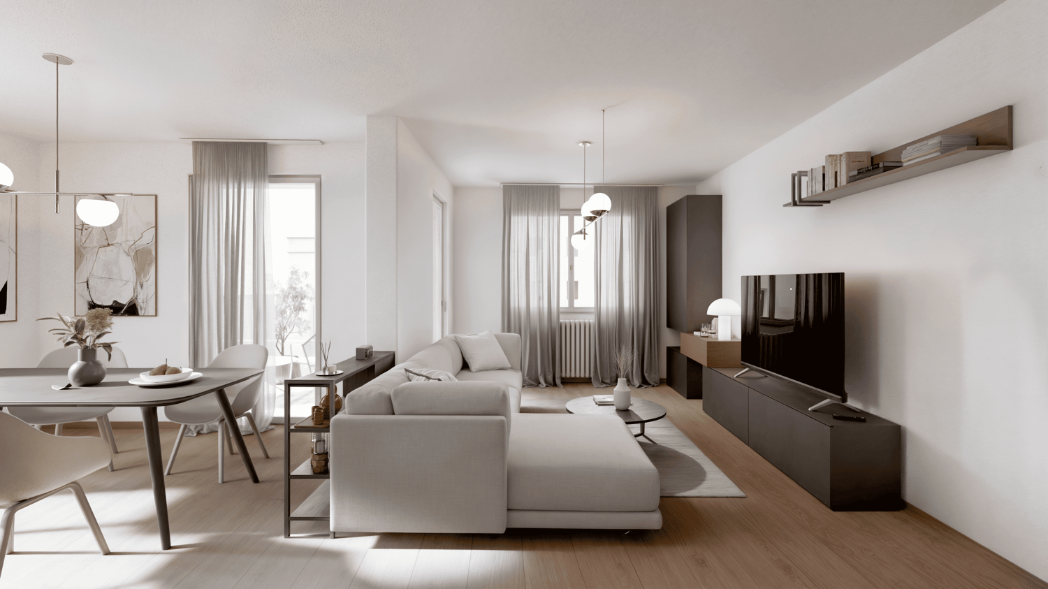 3 ½ rooms apartment, foto 5 di 6