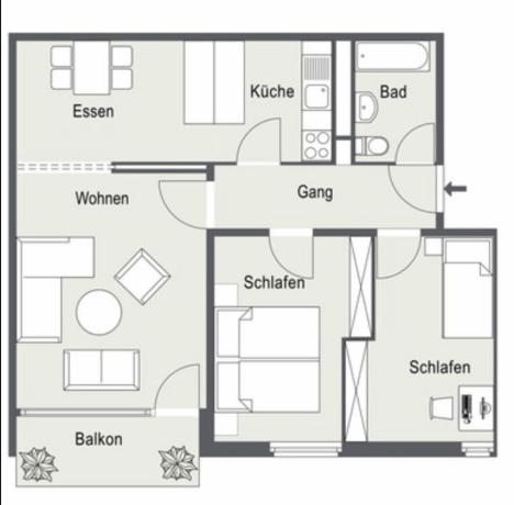 Appartamento di 3 ½ locali, foto 3 di 7