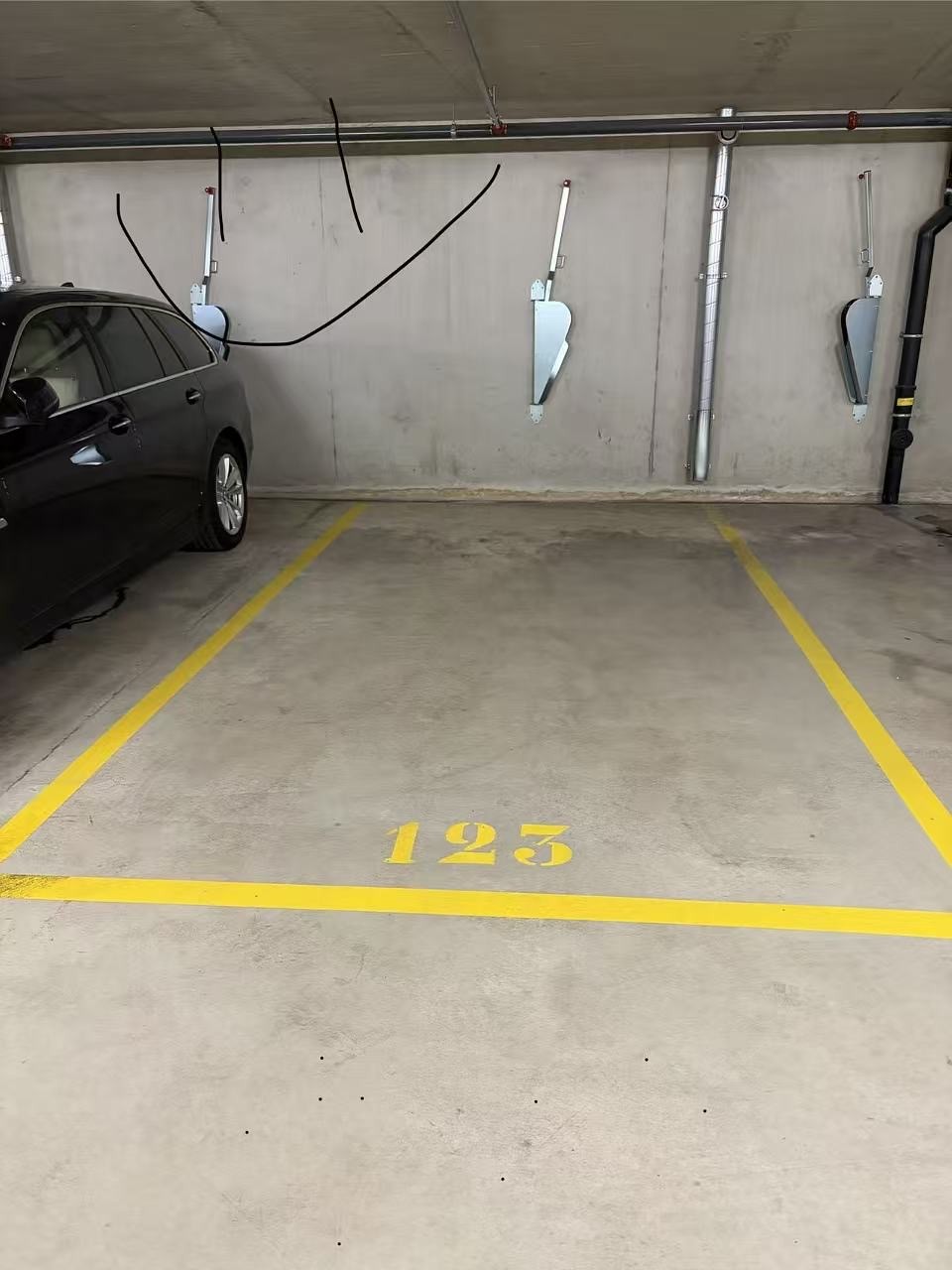 Unterirdischer Parkplatz