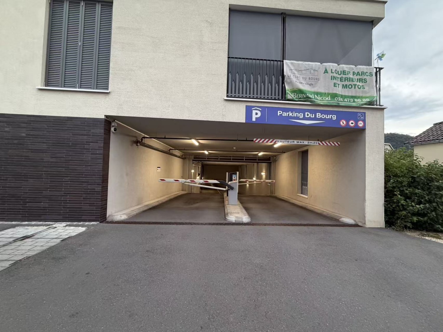 Unterirdischer Parkplatz