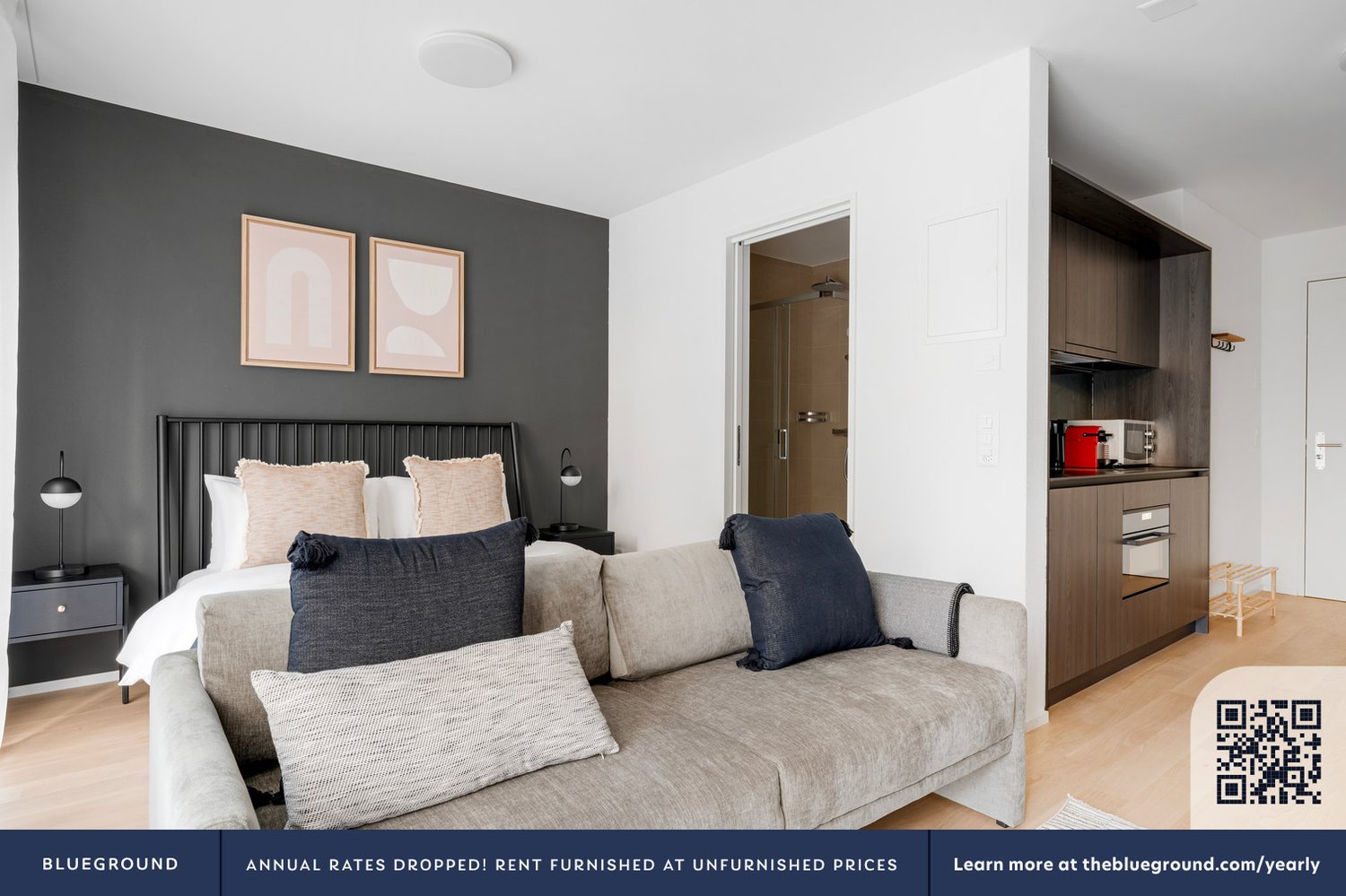 appartamento arredato con 1 ½ locali