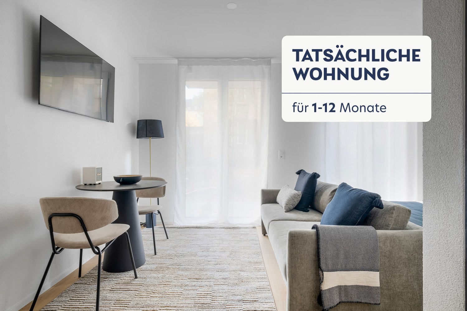 appartamento arredato con 1 ½ locali