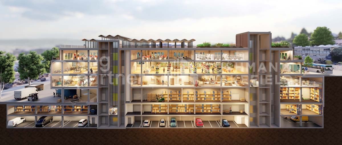 2300m² deposito