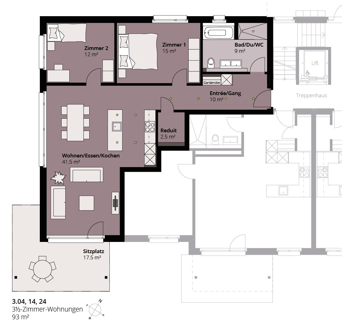 Appartamento di 2 ½ locali, foto 1 di 10