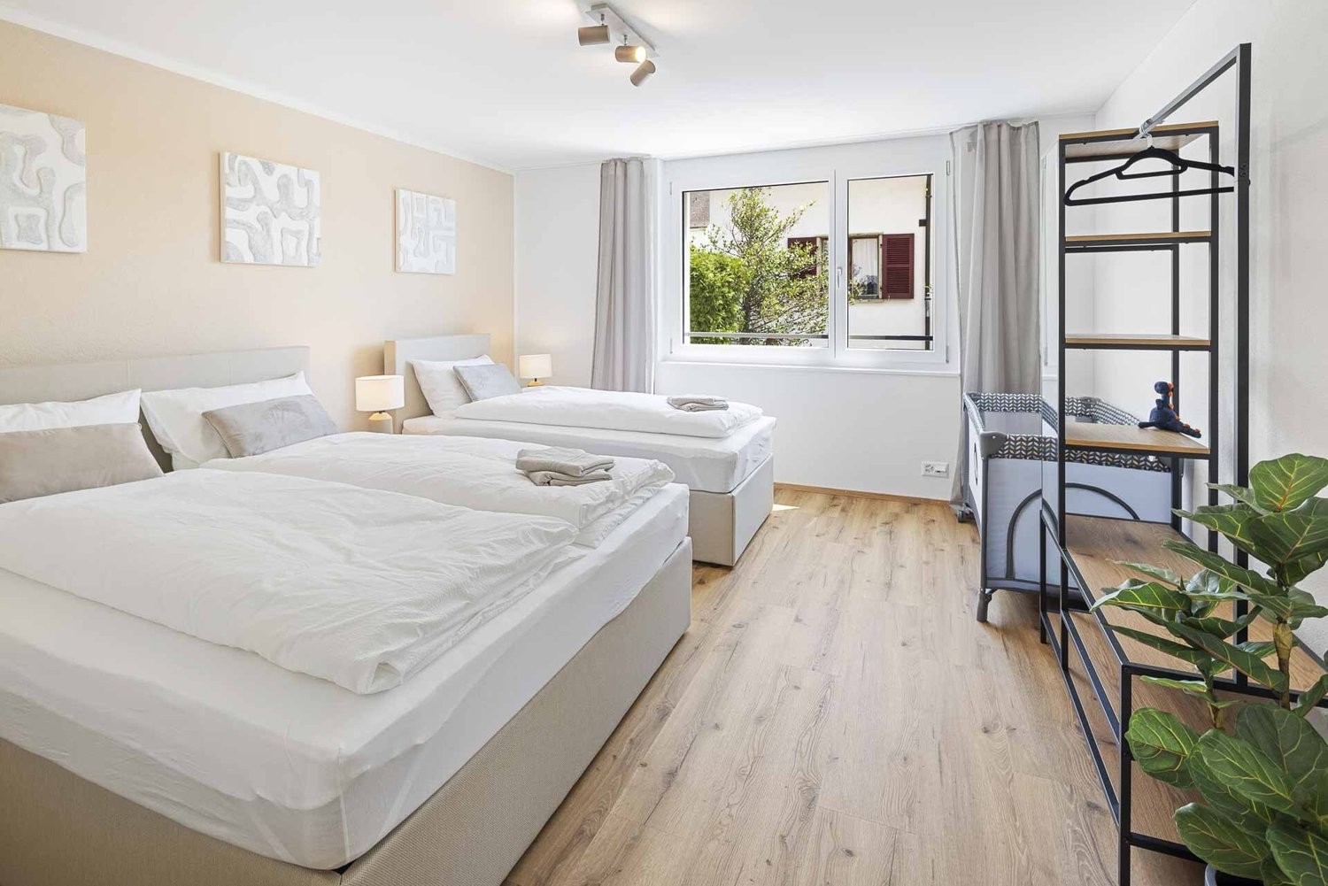 3 ½ rooms furnished flat