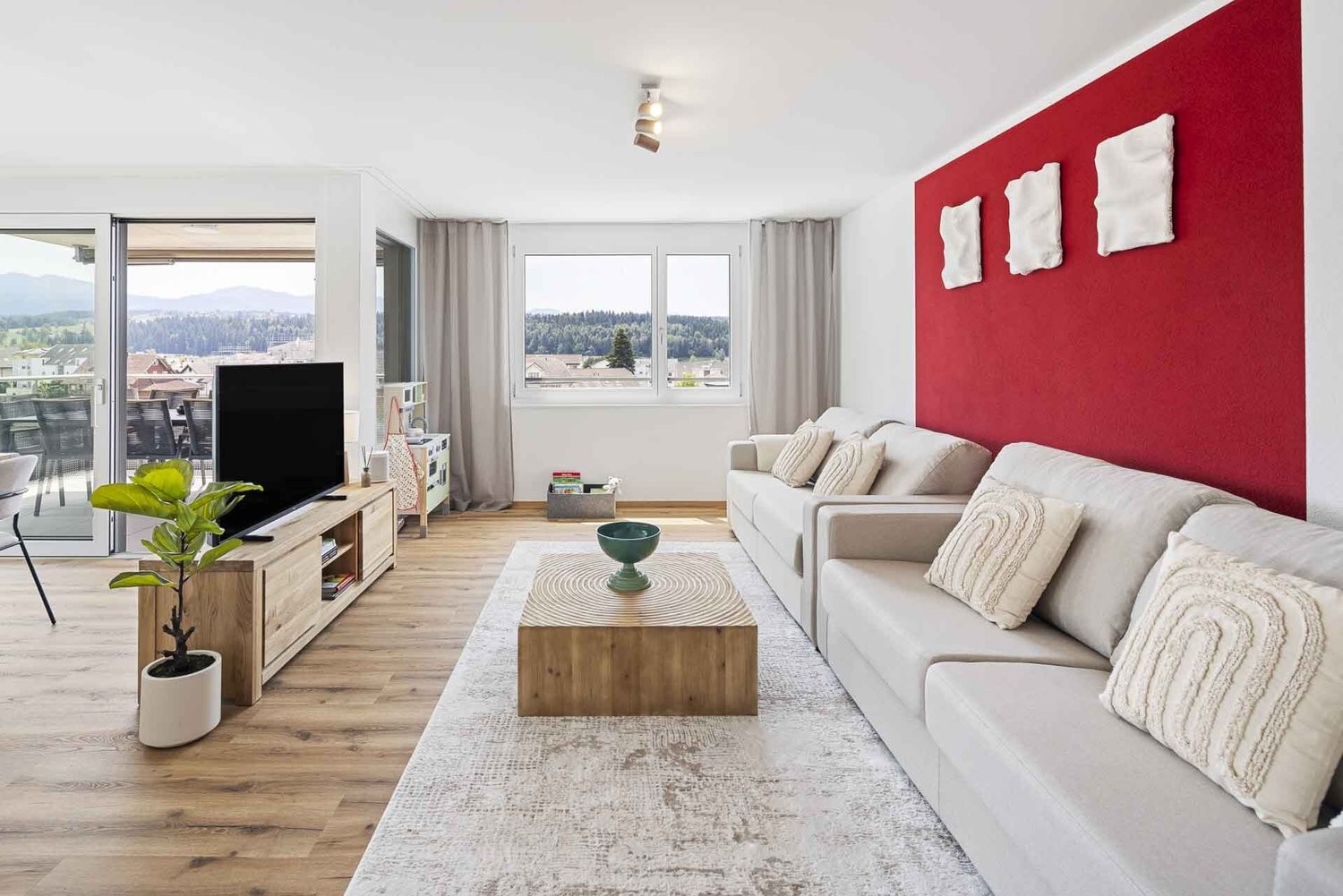 3 ½ rooms furnished flat