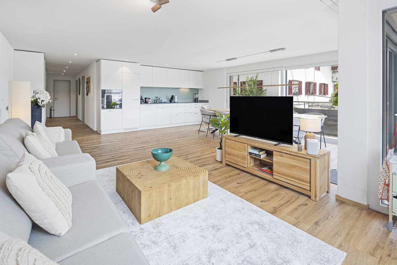 3 ½ rooms furnished flat
