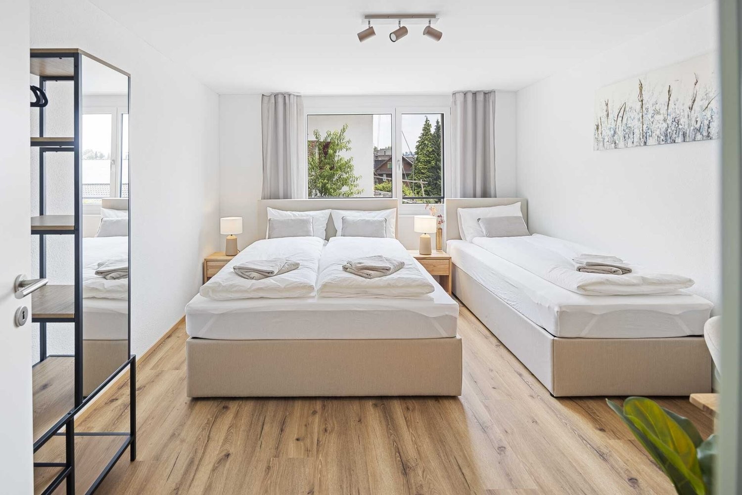 3 ½ rooms furnished flat