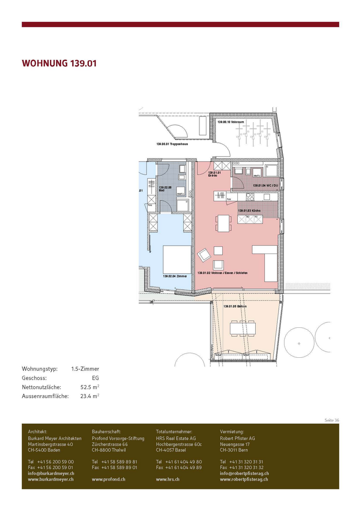 Appartamento di 1 ½ locali, foto 5 di 7