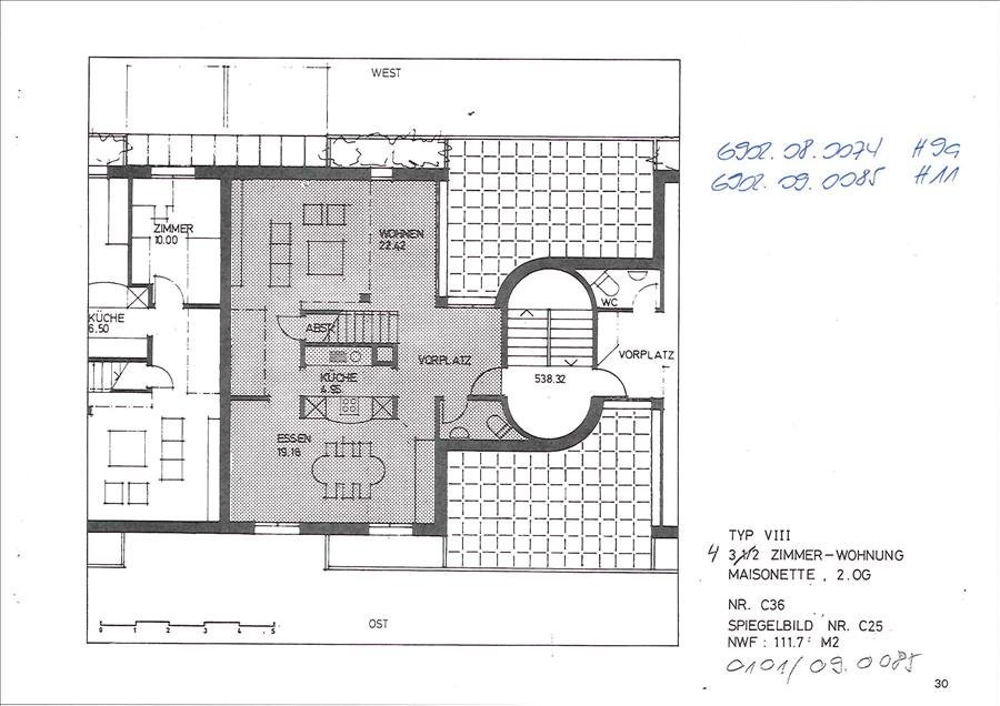 4 rooms apartment