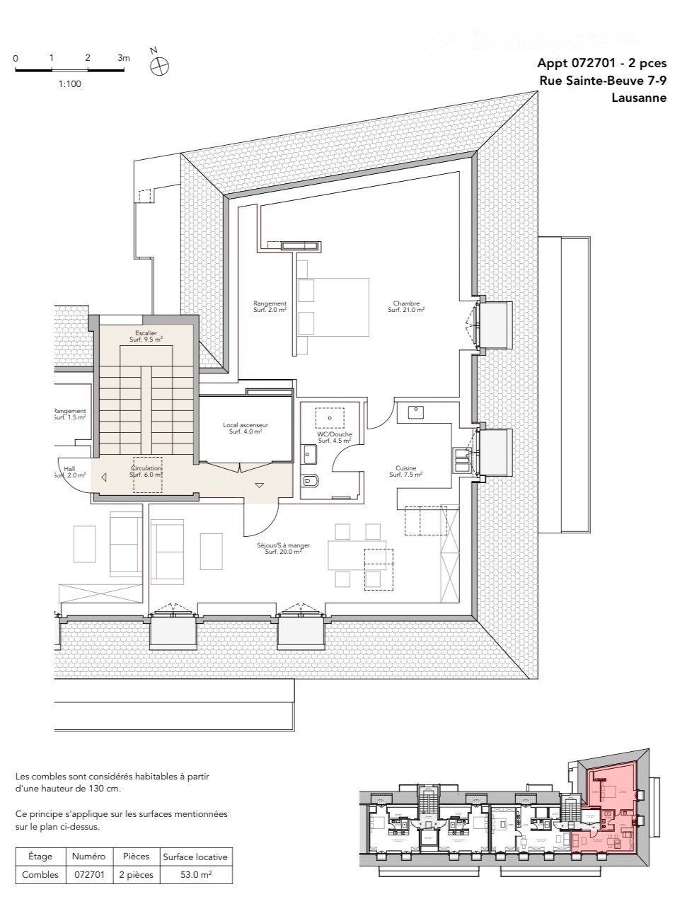 Appartamento di 2 ½ locali, foto 3 di 3