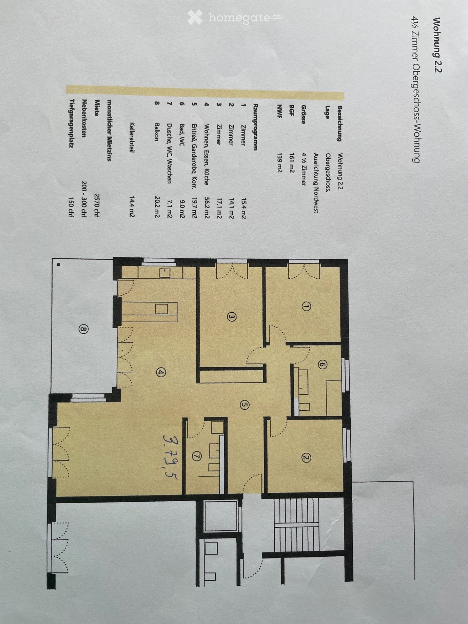 appartamento di 2 locali, foto 4 di 5
