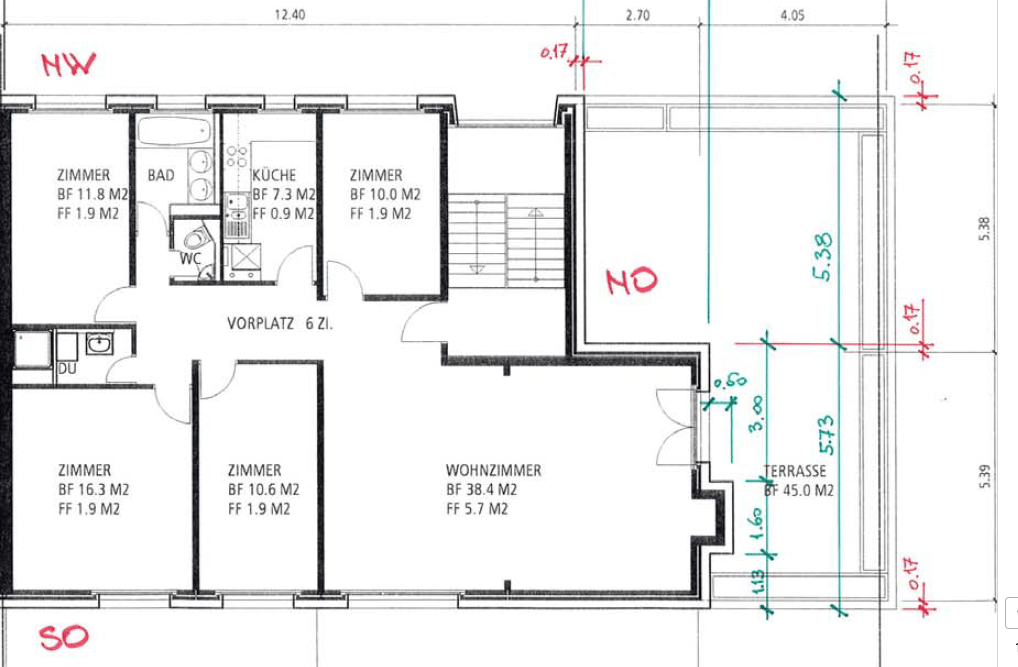 Appartamento di 5 ½ locali