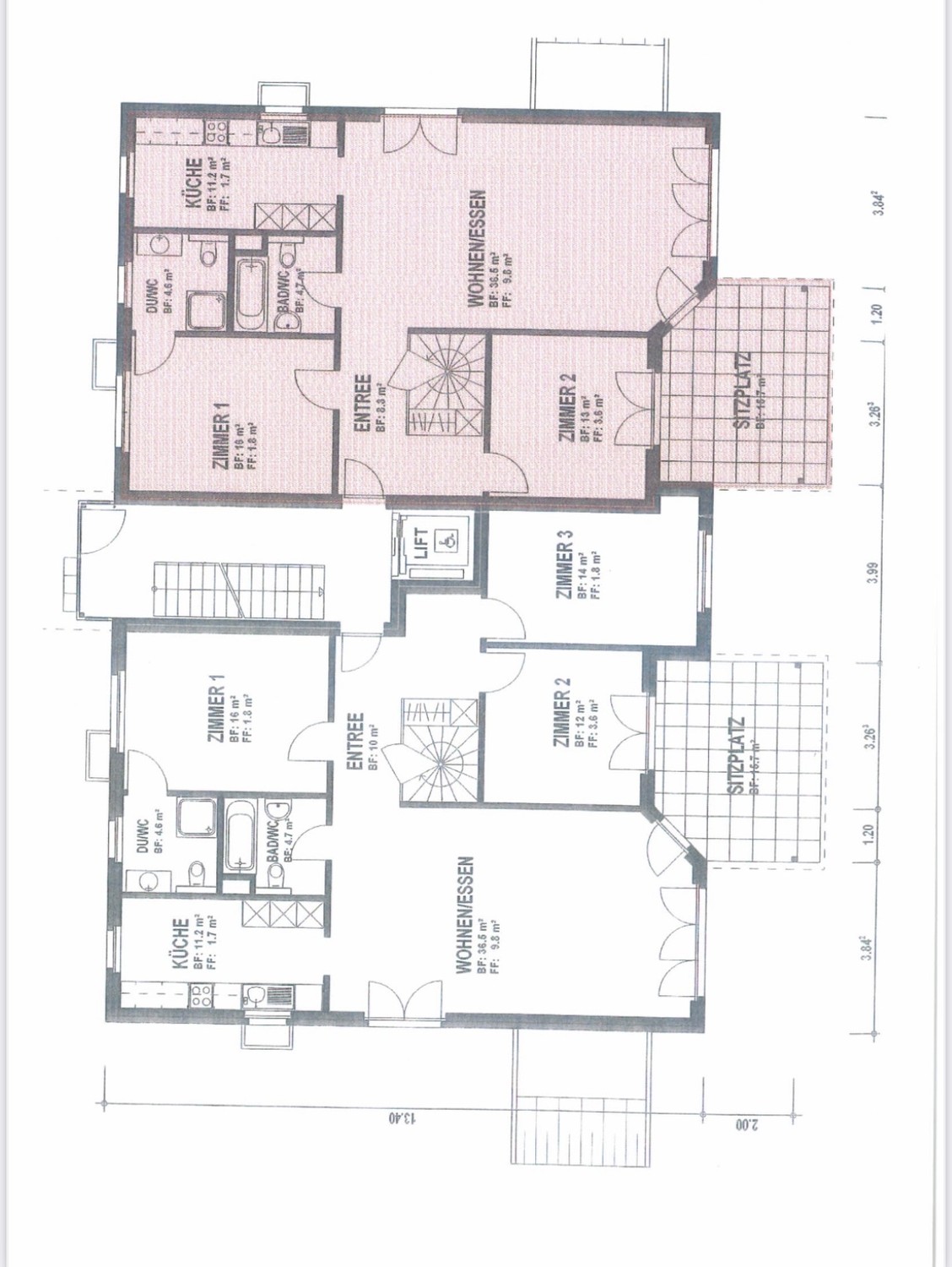 Appartamento di 3 ½ locali