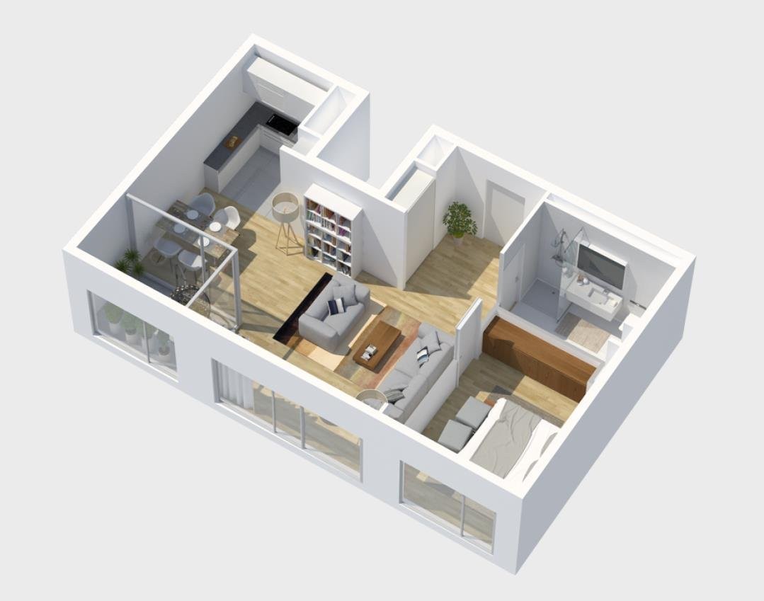 Appartamento di 2 ½ locali, foto 5 di 5