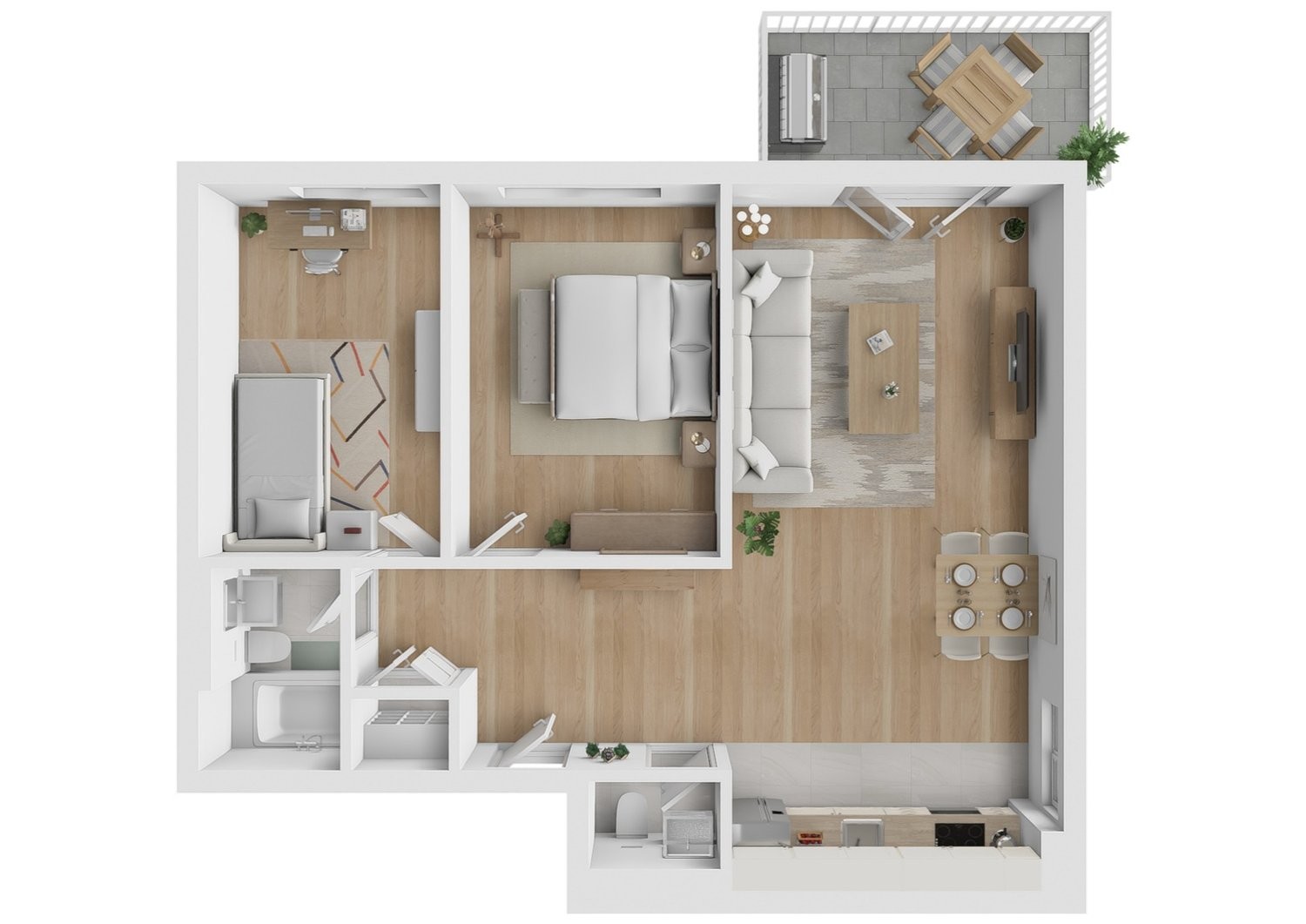 3 ½ Zimmer-Wohnung