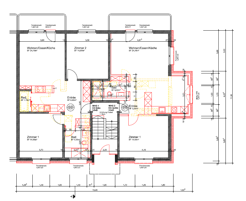 2 ½ rooms apartment